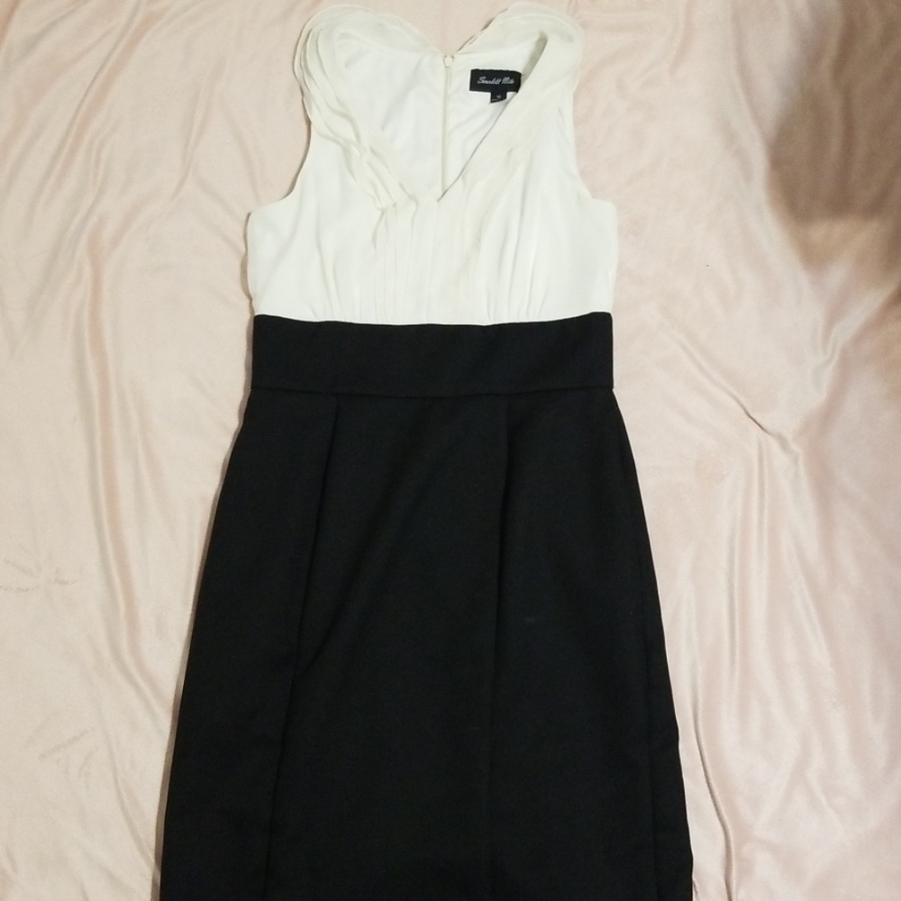 HOLIDAY SALE Black and White Dress